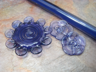 deep purple-blue duotone