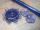deep purple-blue duotone