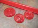 Vermelho-Rot (3 - 7 mm) Einzelstab